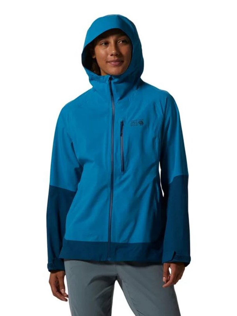 MOUNTAIN HARDWARE Women's Stretch Ozonic Jacket Size S in Vinson Blue